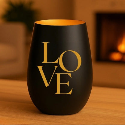 Aromatyczna świeca z motywem LOVE (miłość)