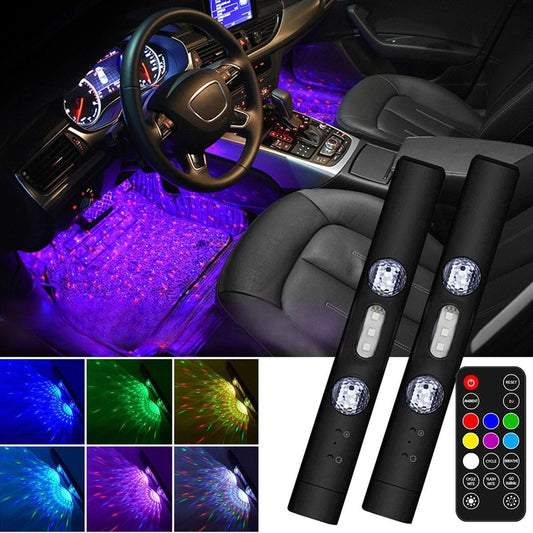 Bezprzewodowe oświetlenie RGB do wnętrza – kolory reagujące na muzykę