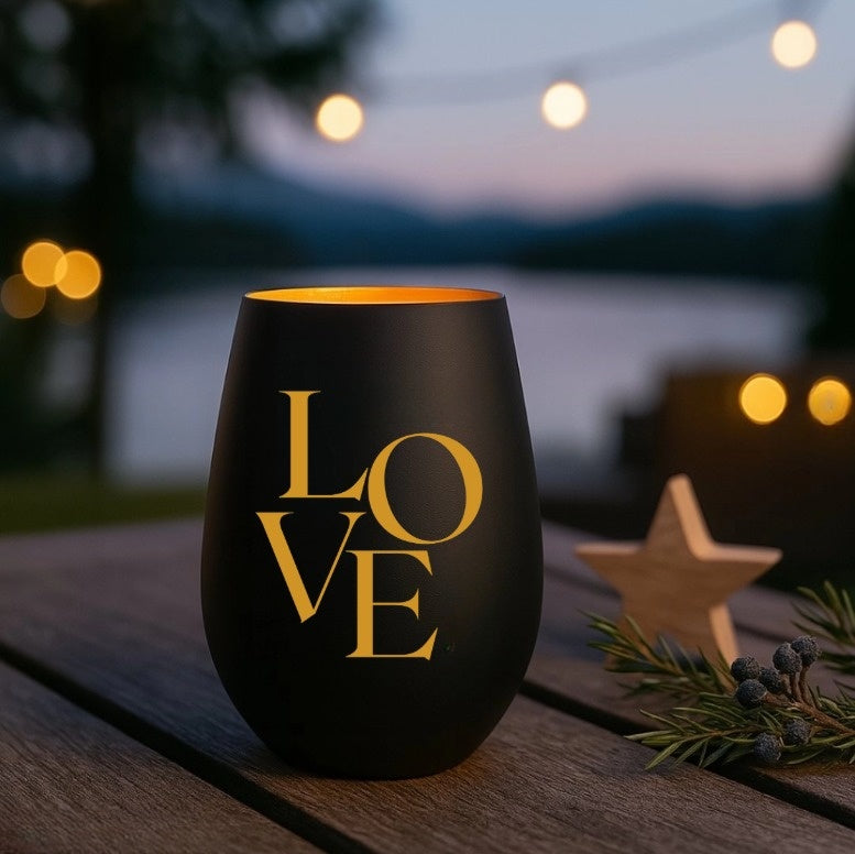 Aromatyczna świeca z motywem LOVE (miłość)