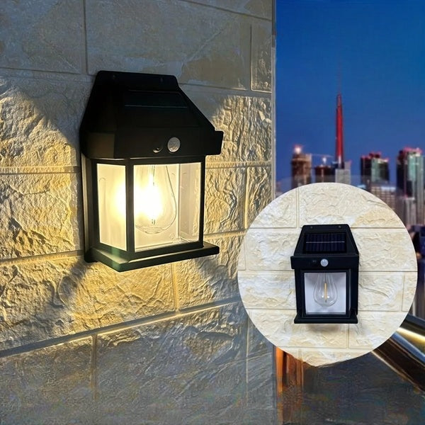 Zewnętrzny kinkiet zasilany energią słoneczną