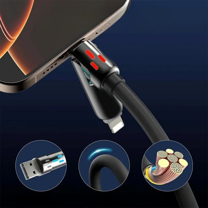 Globetrek – uniwersalny, inteligentny, wielofunkcyjny kabel ładujący