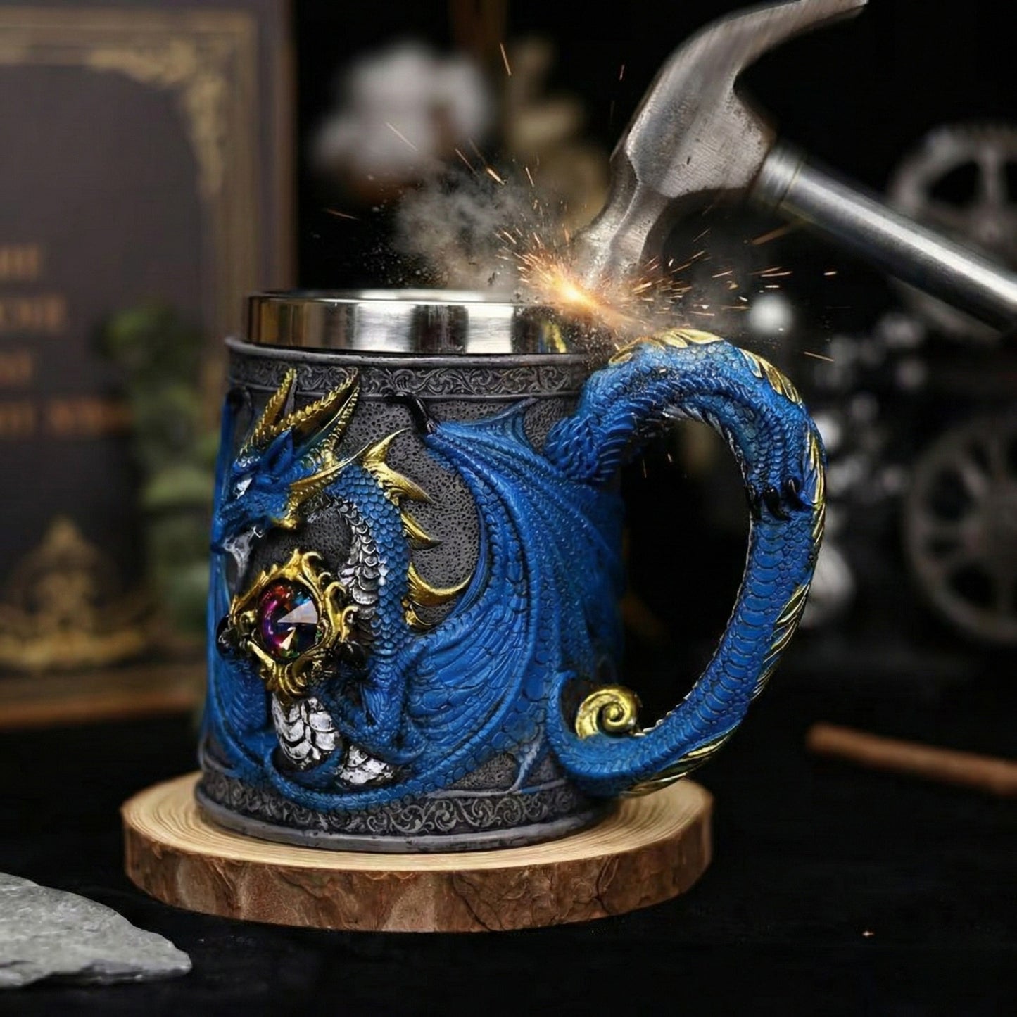 Kubek z motywem smoka – wyjątkowy wybór dla mężczyzny