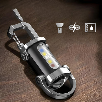 Ładowarka mini-latarka o mocnym świetle z brelokiem