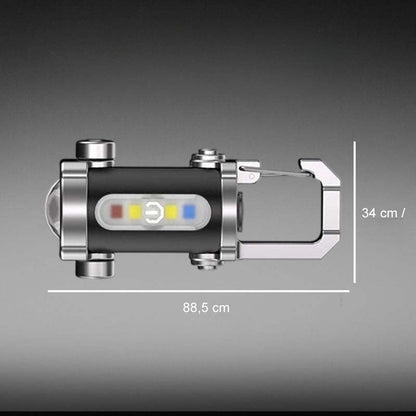 Ładowarka mini-latarka o mocnym świetle z brelokiem