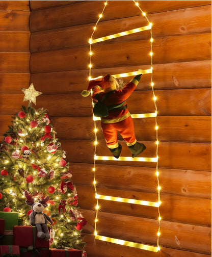 Wspinający się skrzat – Tworzy ciepłą i świąteczną atmosferę w domu