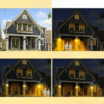 Zewnętrzny kinkiet zasilany energią słoneczną