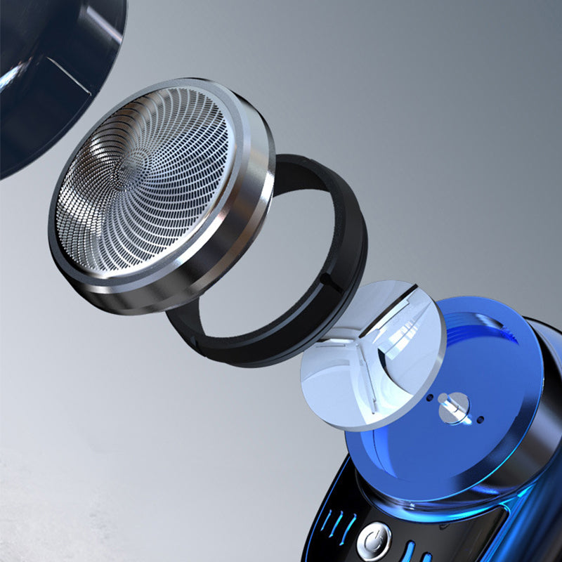 Mini przenośna golarka elektryczna – Precyzyjne golenie na sucho i na mokro