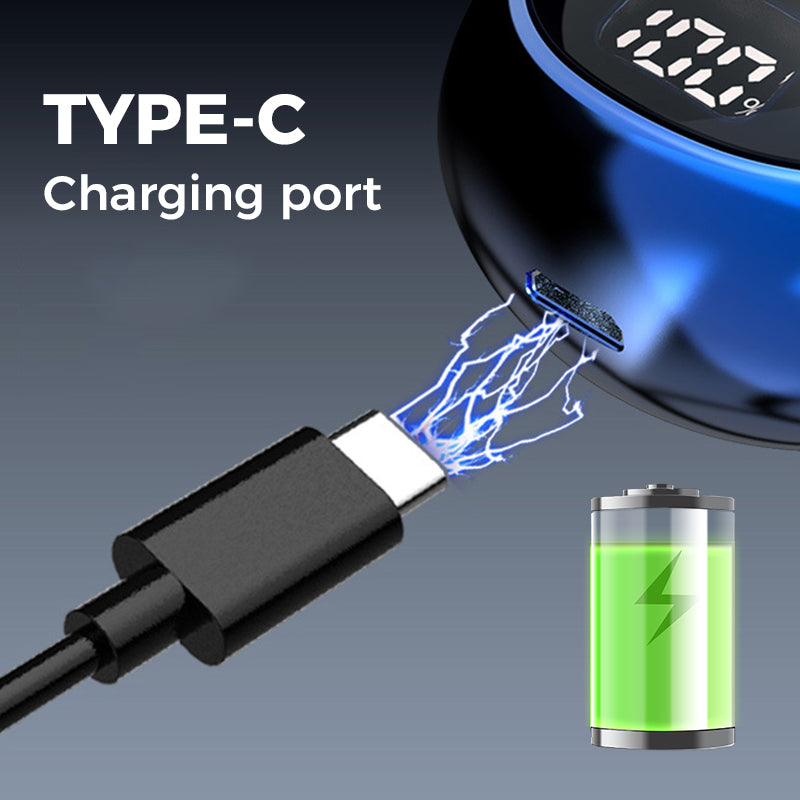 Mini przenośna golarka elektryczna – Precyzyjne golenie na sucho i na mokro